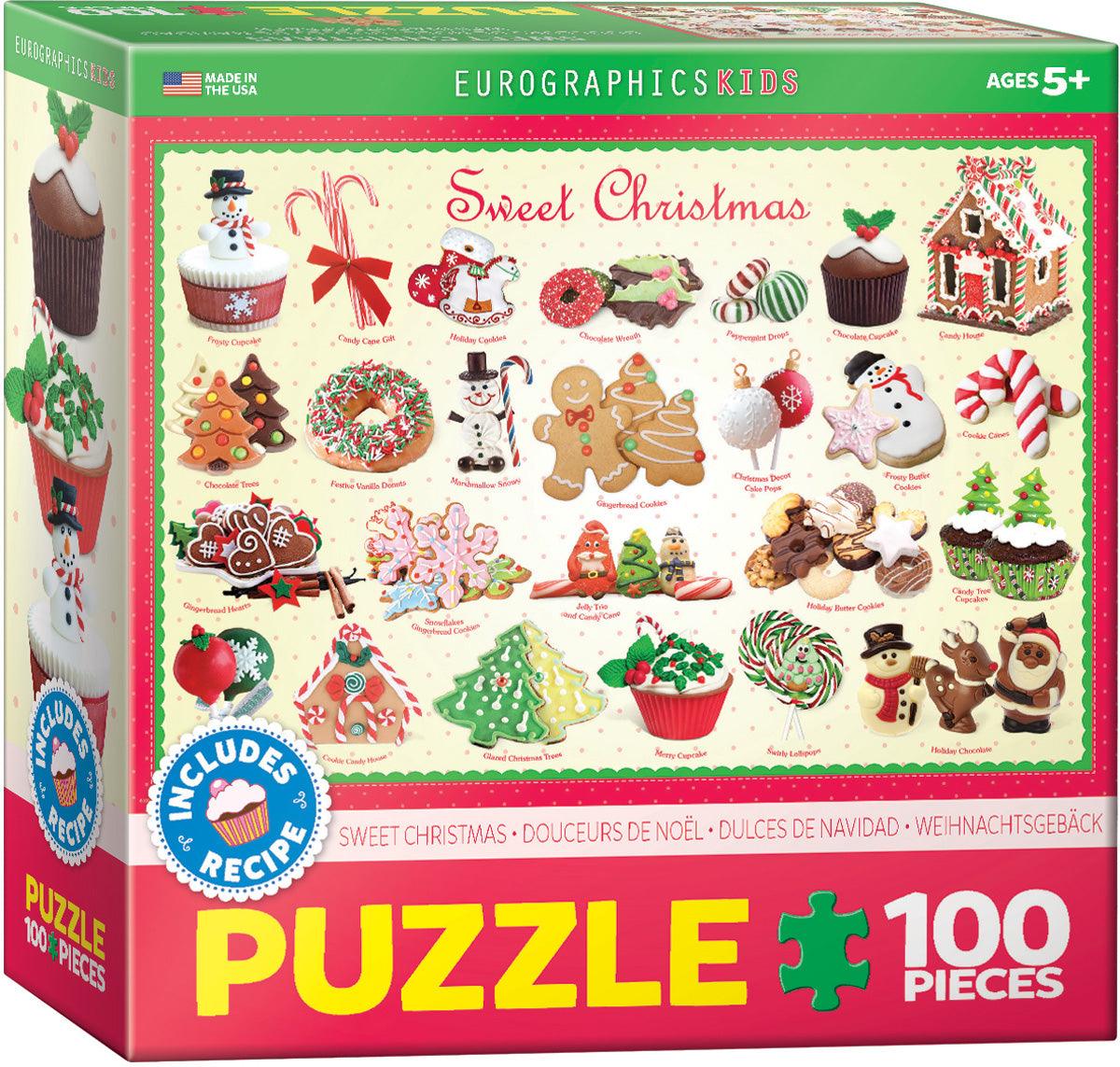 Sweet Christmas 100 Piece Jigsaw Puzzle by Eurographics