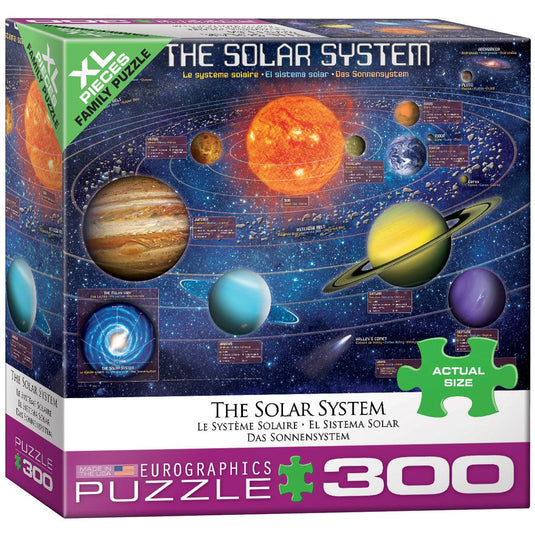 The Solar System 300 Piece Jigsaw Puzzle by Eurographics - 1