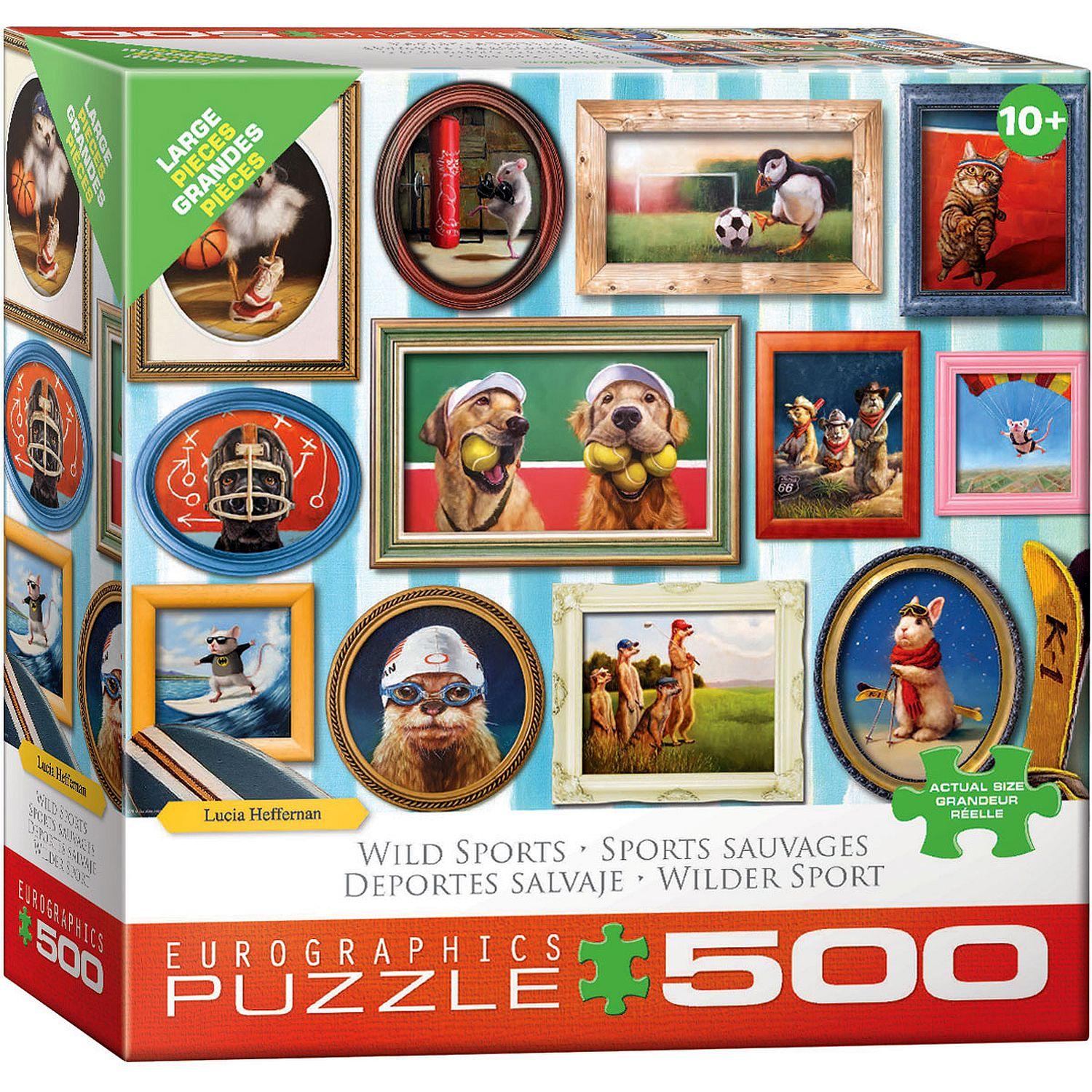 World of Sports 500 Piece Jigsaw Puzzle by Eurographics
