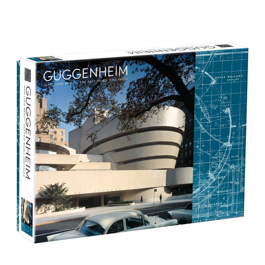 Guggenheim Double-Sided 500 Piece Jigsaw Puzzle by Galison - 1