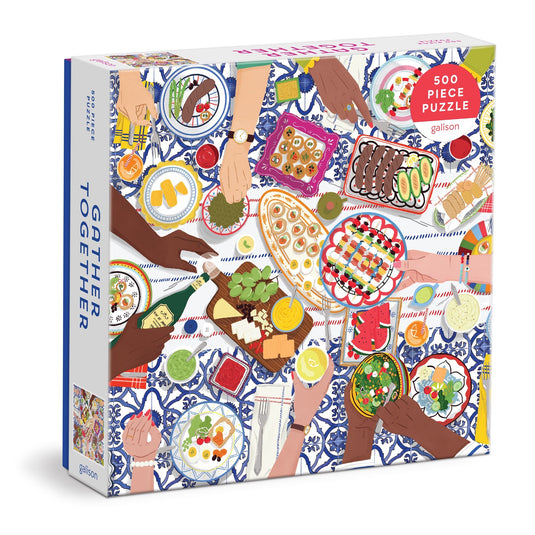 Gather Together 500 Piece Jigsaw Puzzle by Galison - 1
