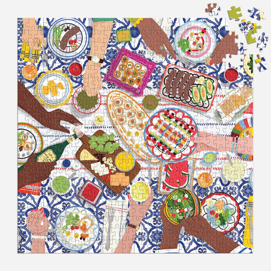 Gather Together 500 Piece Jigsaw Puzzle by Galison - 4