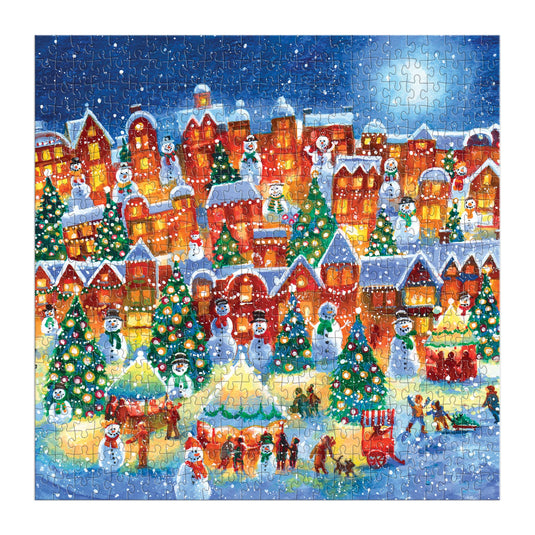 Little Town Lights 500 Piece Jigsaw Puzzle by Galison