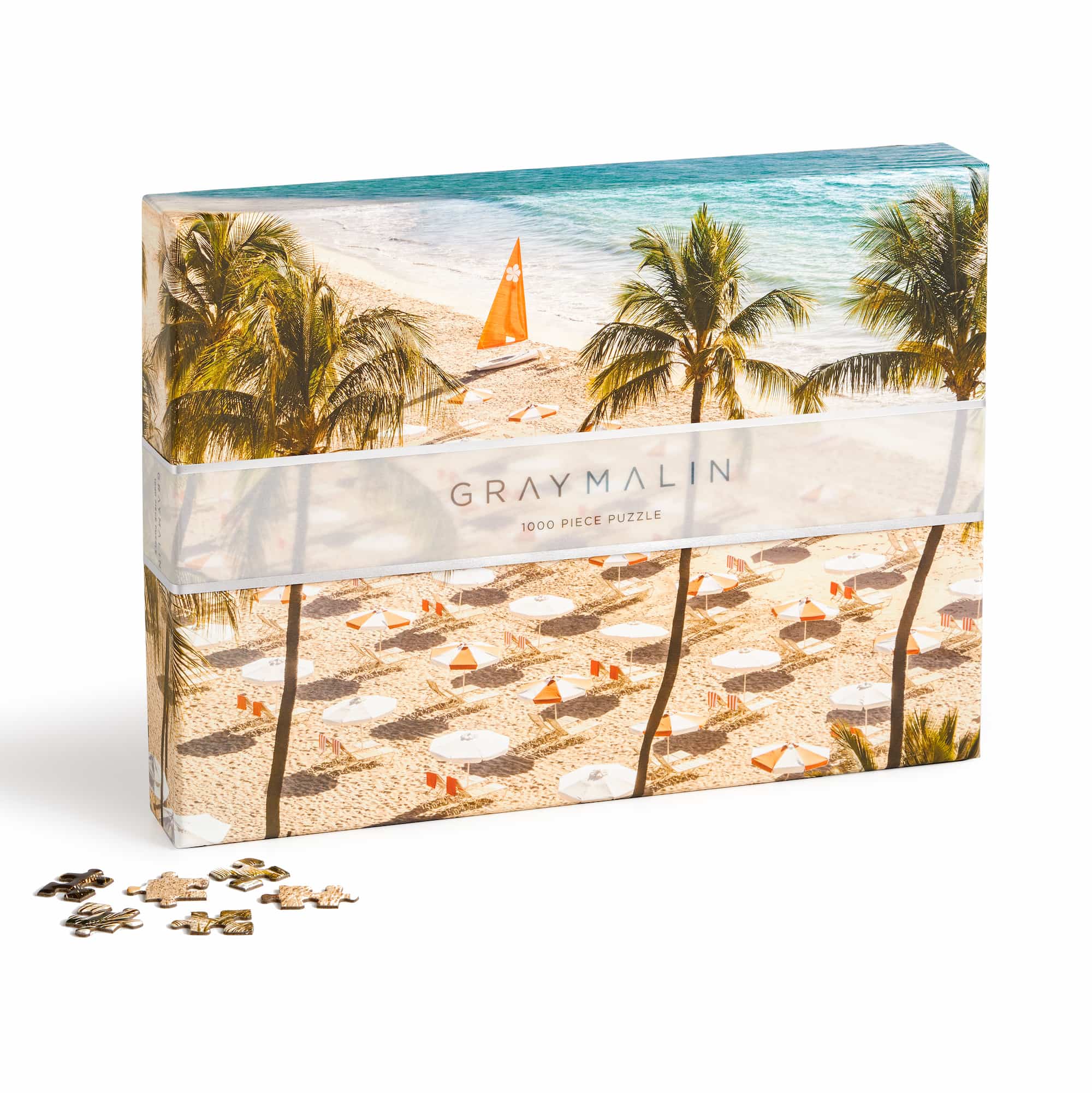 The Beach Club 1000 Piece Jigsaw Puzzle by Galison