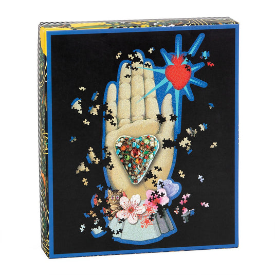 Maison de Jeu 750 Piece Shaped Jigsaw Puzzle by Galison - 1