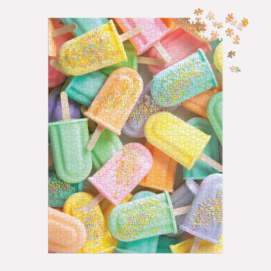 Icy Treats 1000 Piece Jigsaw Puzzle by Galison - 4