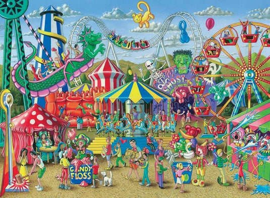 Fun at the Carnival 300 Piece Jigsaw Puzzle by Ravensburger - 1