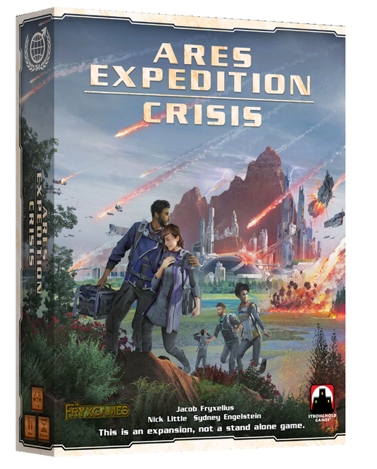 Terraforming Mars Ares Expedition: Crisis Board Game Expansion by Stronghold Games