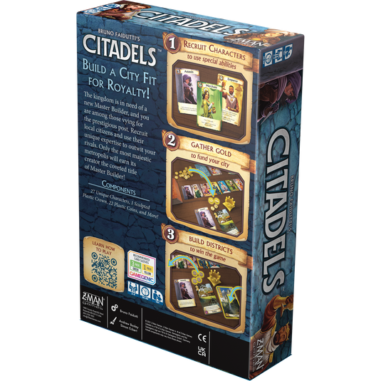 Citadels 2021 Revised Edition Board Game by Z-Man Games