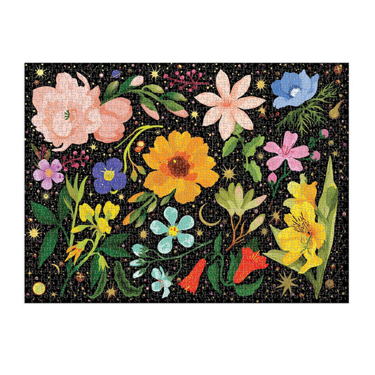 Intergalactic Flora 1000 Piece Jigsaw Puzzle by Galison - 3