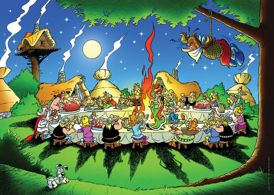 Asterix and Obelix : The Banquet 1500 Piece Jigsaw Puzzle by Nathan