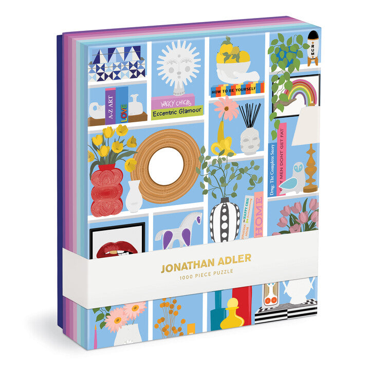 Shelfie 1000 Piece Jigsaw Puzzle by Galison