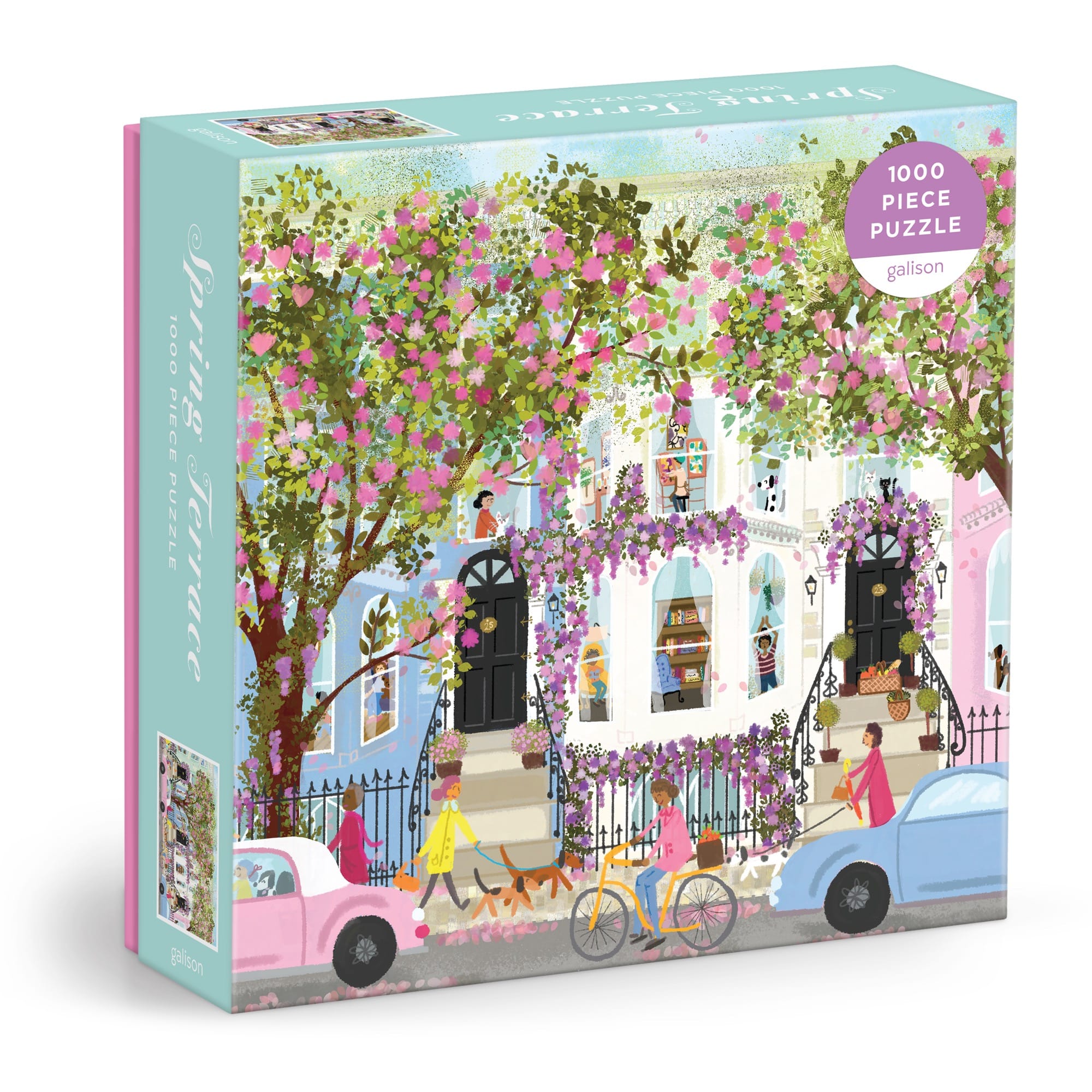 Spring Terrace 1000 Piece Jigsaw Puzzle by Galison
