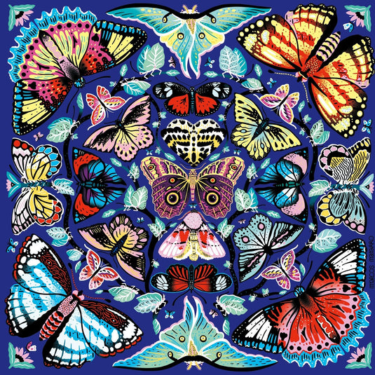 Kaleido-Butterflies 500 Piece Family Puzzle by Galison - 2