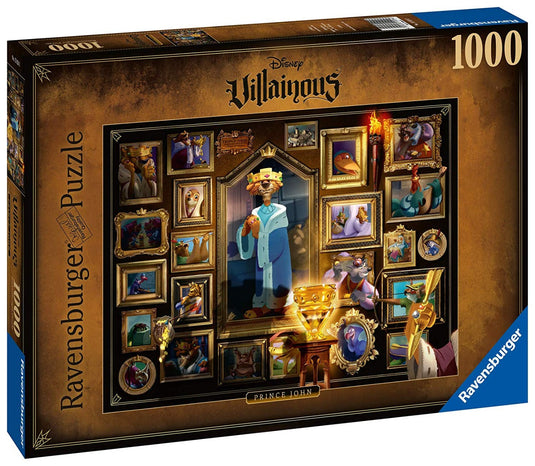Disney Villainous: King John 1000 Piece Jigsaw Puzzle by Ravensburger - 2