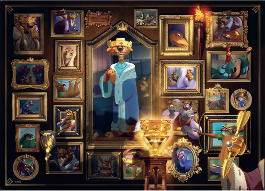 Disney Villainous: King John 1000 Piece Jigsaw Puzzle by Ravensburger - 1