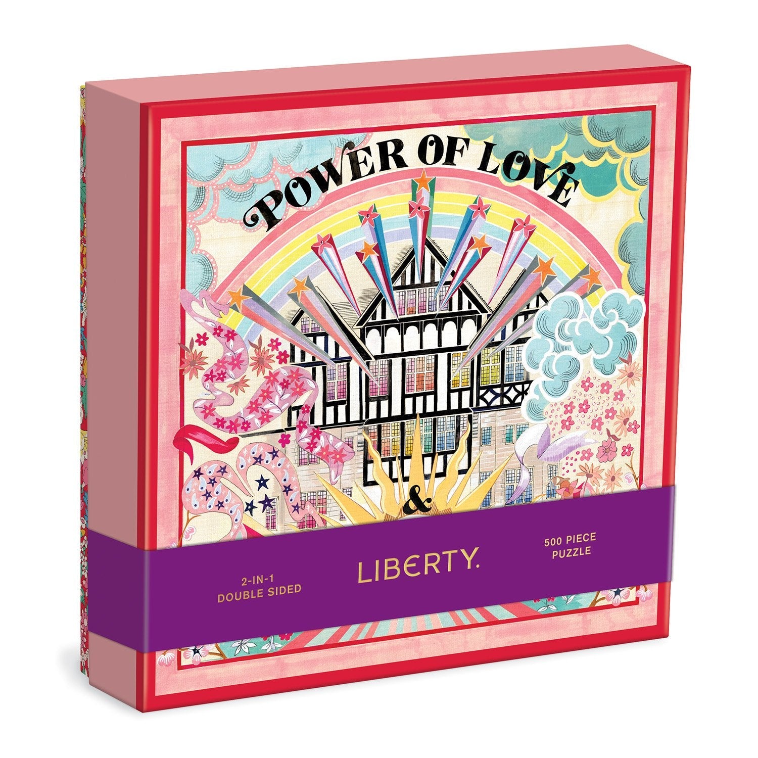 Power of Love 500 Piece Shaped Jigsaw Puzzle by Galison