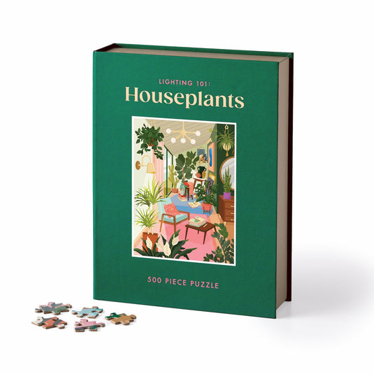 Lighting 101: Houseplants 500 Piece Jigsaw Puzzle by Galison - 1