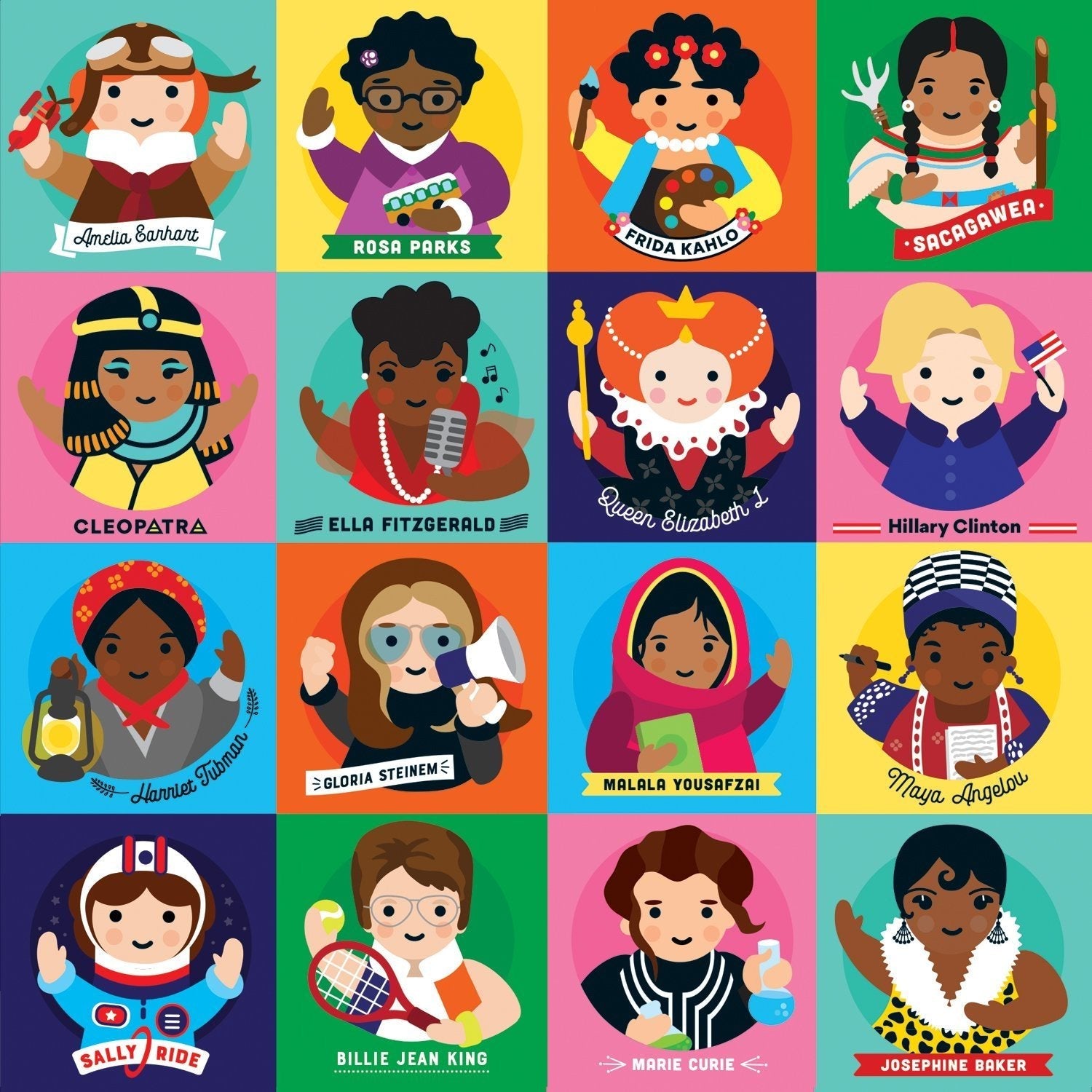 Little Feminist 500 Piece Family Puzzle by Galison