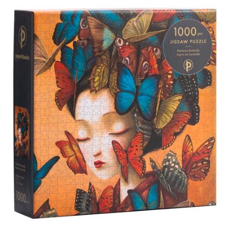 Madame Butterfly Jigsaw Puzzle by PaperBlanks - 1