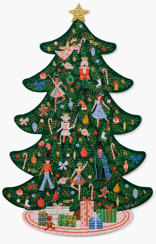 Nutcracker 500 Piece Jigsaw Puzzle by Rifle Paper Co