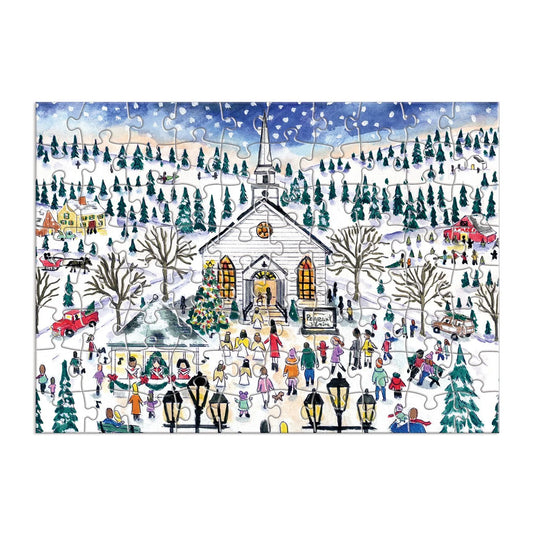 Michael Storrings 80 Piece 12 Days of Christmas Advent Jigsaw Puzzle Calendar by Galison