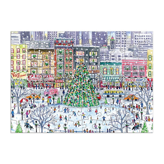 Michael Storrings 80 Piece 12 Days of Christmas Advent Jigsaw Puzzle Calendar by Galison