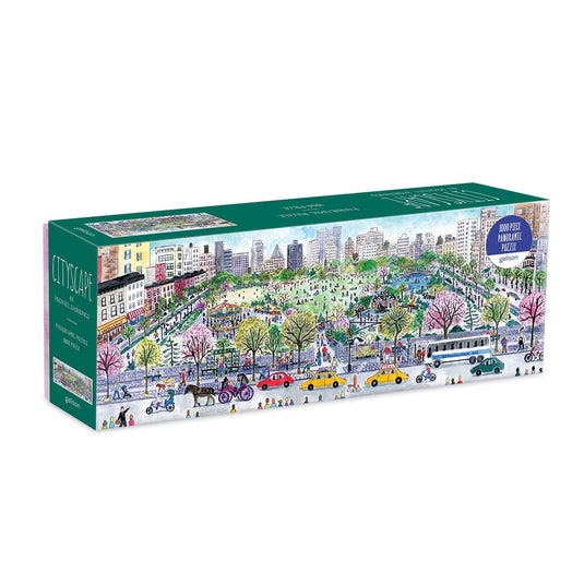 Cityscape 1000 Piece Jigsaw Puzzle by Galison - 1