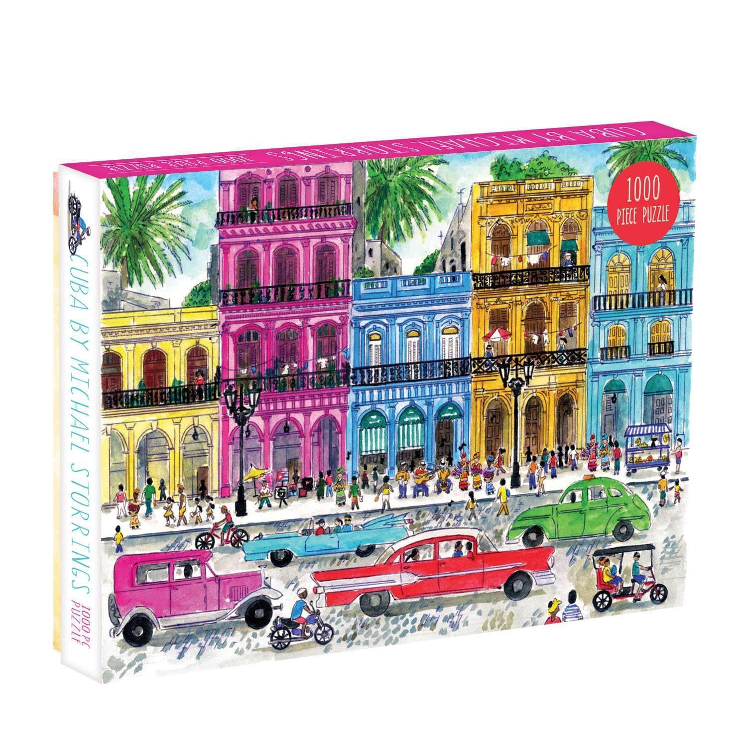 Cuba 1000 Piece Jigsaw Puzzle by Galison