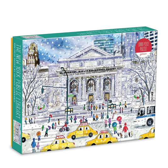 New York Public Library 1000 Piece Jigsaw Puzzle by Galison - 1