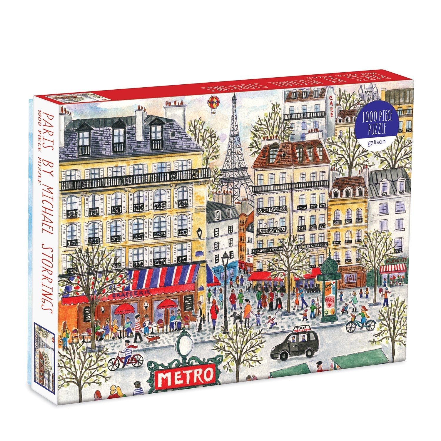 Paris 1000 Piece Jigsaw Puzzle by Galison