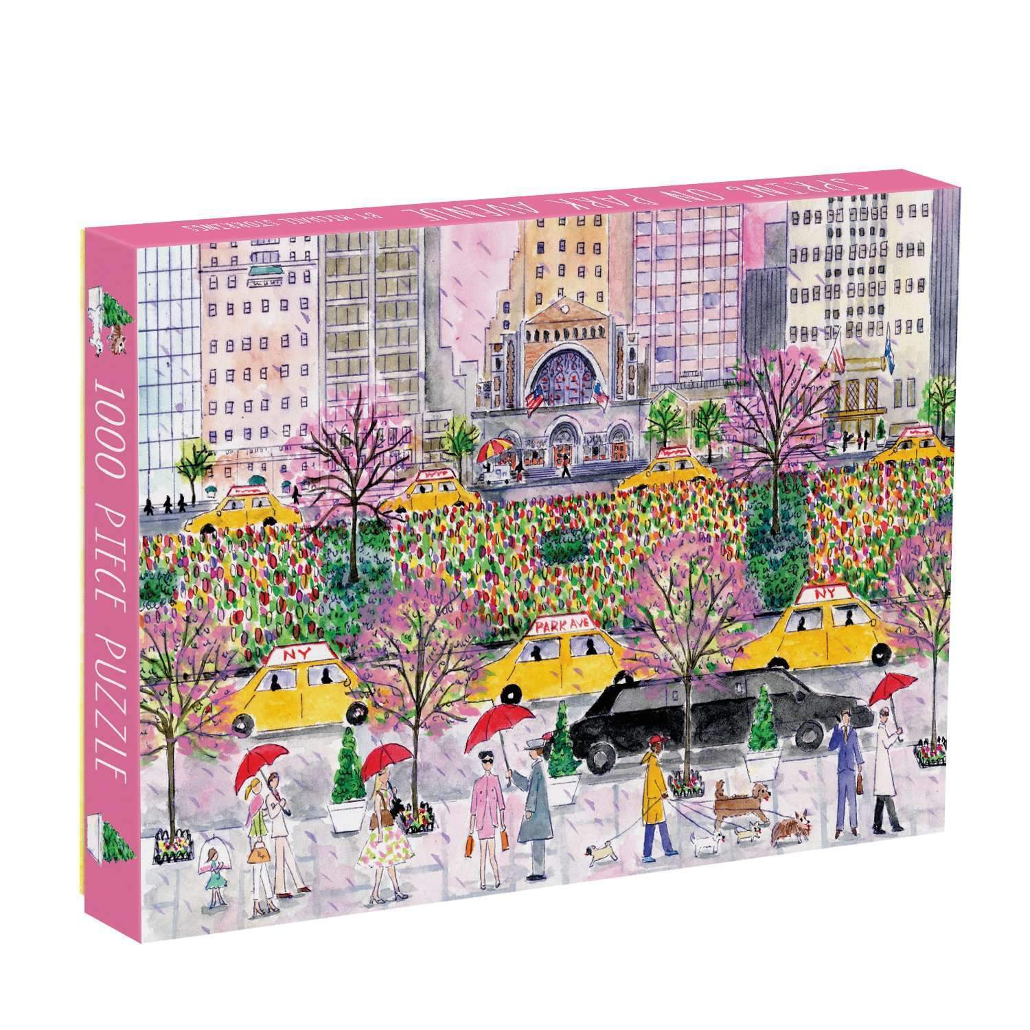 Spring On Park Avenue 1000 Piece Jigsaw Puzzle by Galison