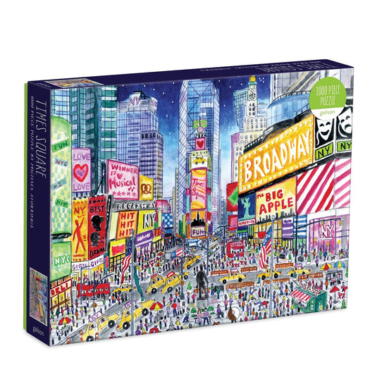 Times Square 1000 Piece Jigsaw Puzzle by Galison - 1