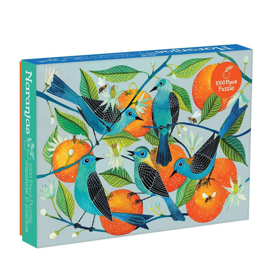 Naranjas 1000 Piece Jigsaw Puzzle by Galison