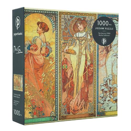 The Seasons (1900) 1000 Piece Jigsaw Puzzle by PaperBlanks