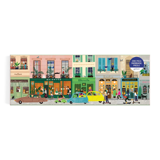 Parisian Life 1000 Piece Panoramic Jigsaw Puzzle by Galison