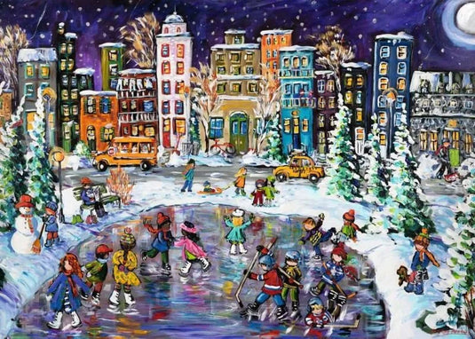 Canadian City Lights 1000 Piece Jigsaw Puzzle by Ravensburger