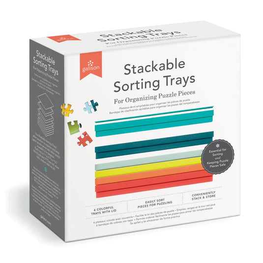 Puzzle Sorting Tray Set (Set of 4)