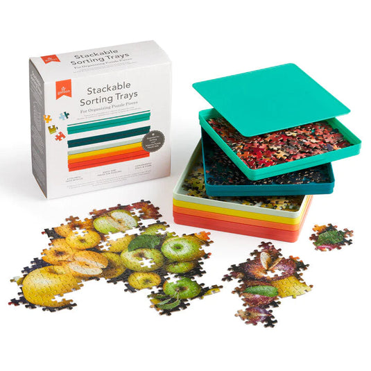 Puzzle Sorting Tray Set (Set of 4)