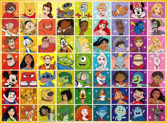 Disney & Pixar Color Palette 500 Piece Jigsaw Puzzle by Ravensburger