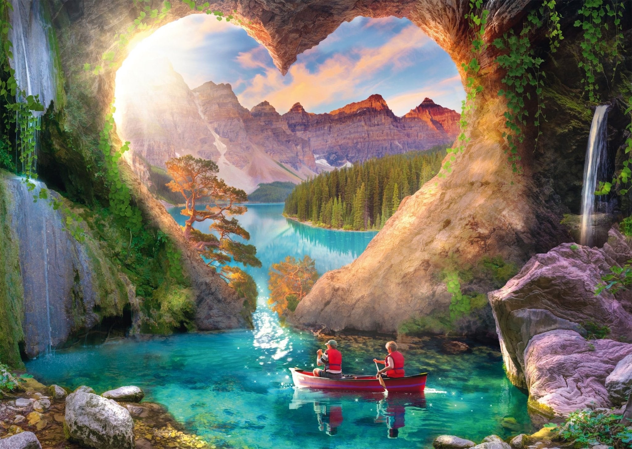 Love Of The Mountains 1000 Piece Jigsaw Puzzle by Schmidt Puzzle