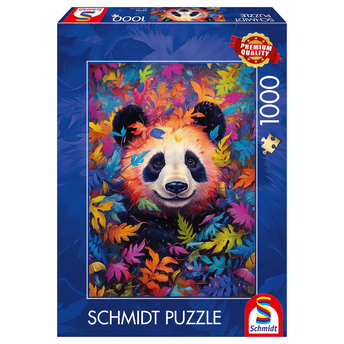 Panda In The Forest 1000 Piece Jigsaw Puzzle by Schmidt Puzzle