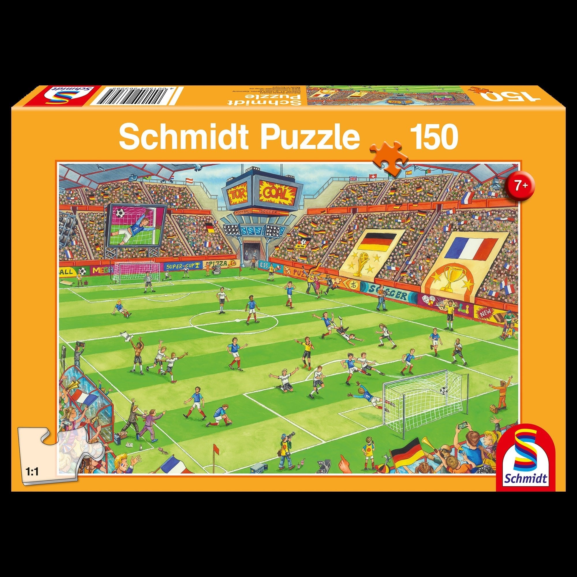 Soccer Finals 150 Piece Jigsaw Puzzle by Schmidt Puzzle