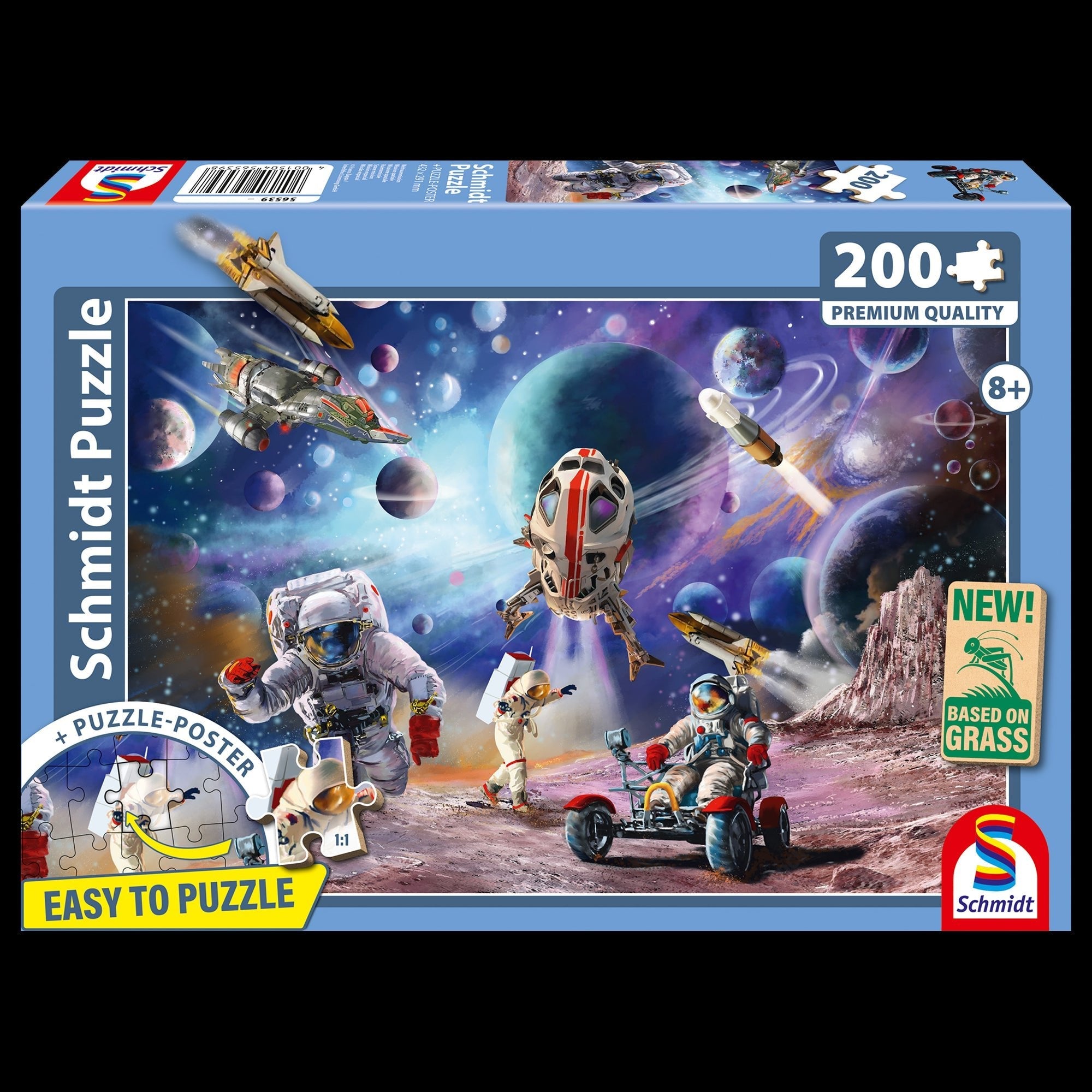 Space Mission 200 Piece Jigsaw Puzzle by Schmidt Puzzle