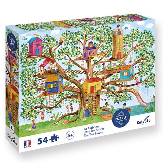 The Treehouse 54 Piece Jigsaw Puzzle by Sentosphere - 1