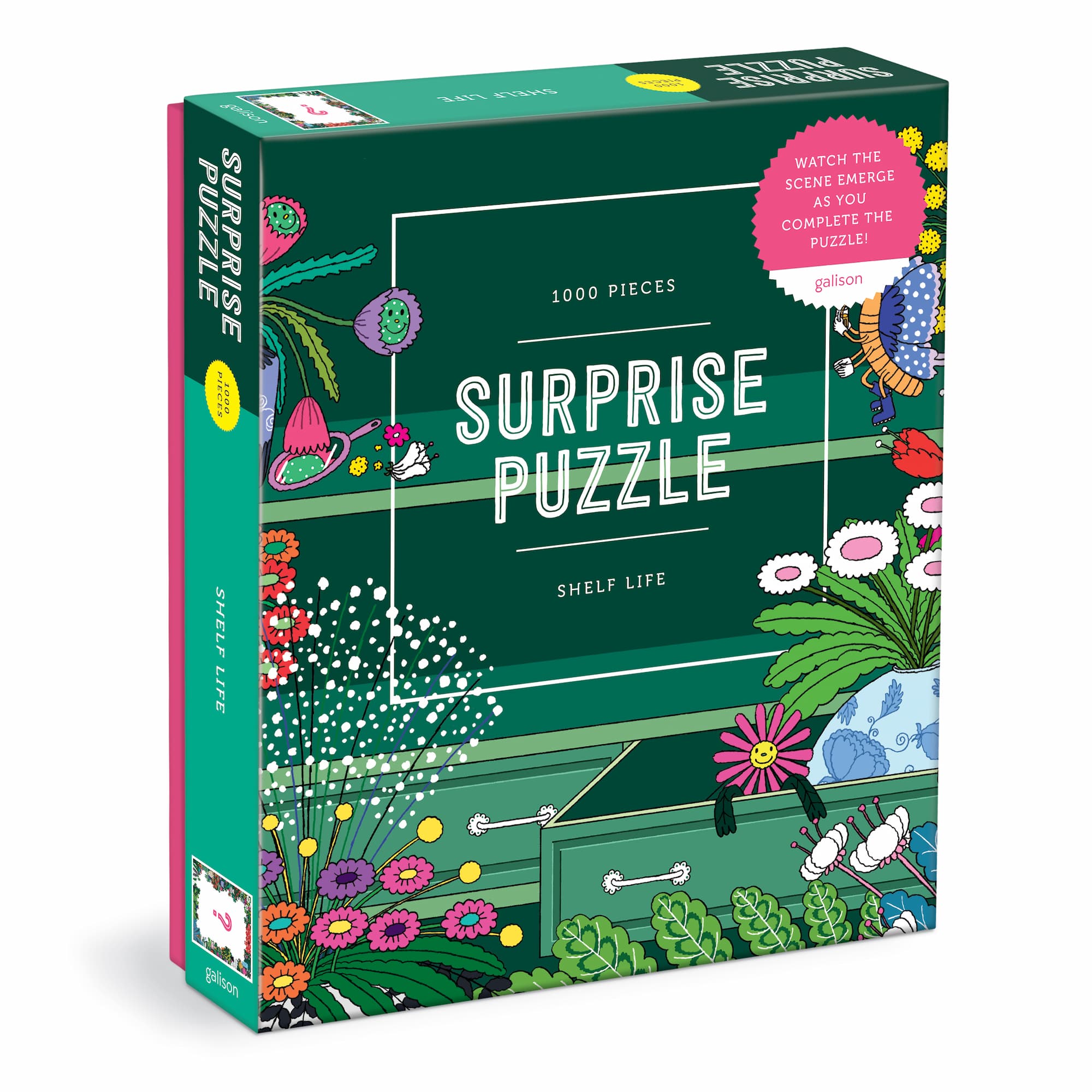 Shelf Life 1000 Piece Jigsaw Puzzle by Galison