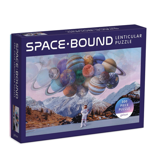 Space Bound 300 Piece Jigsaw Puzzle by Galison - 1