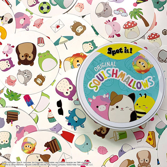 Spot It! Squishmallows Card Game by The Op Games