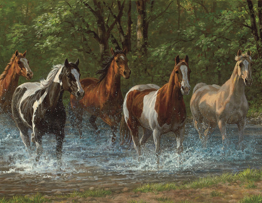 Summer Creek 500 Piece Jigsaw Puzzle by Springbok - 1