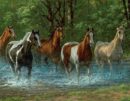 Summer Creek 36 Piece Jigsaw Puzzle by Springbok - 1